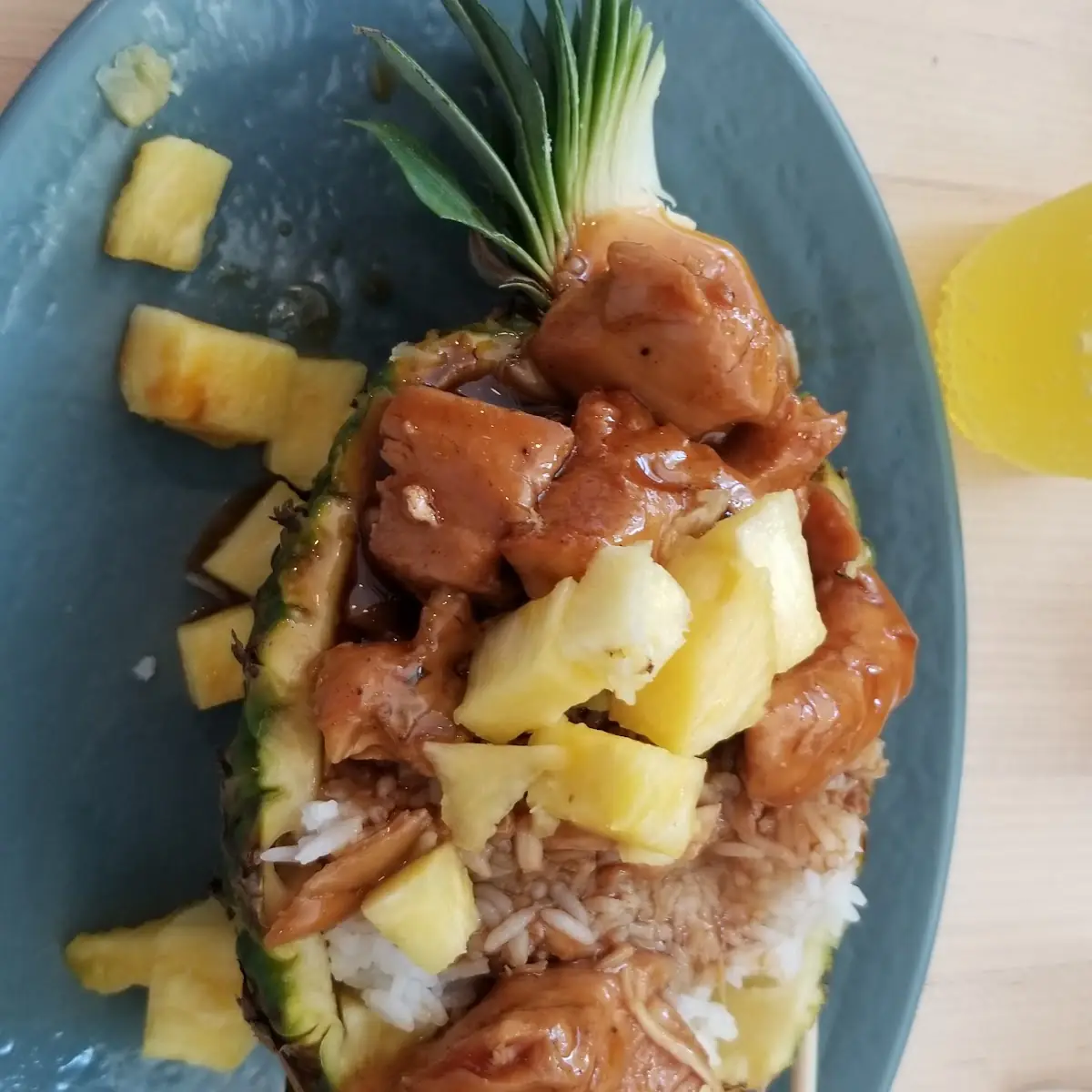 Chicken Teriyaki Pineapple
