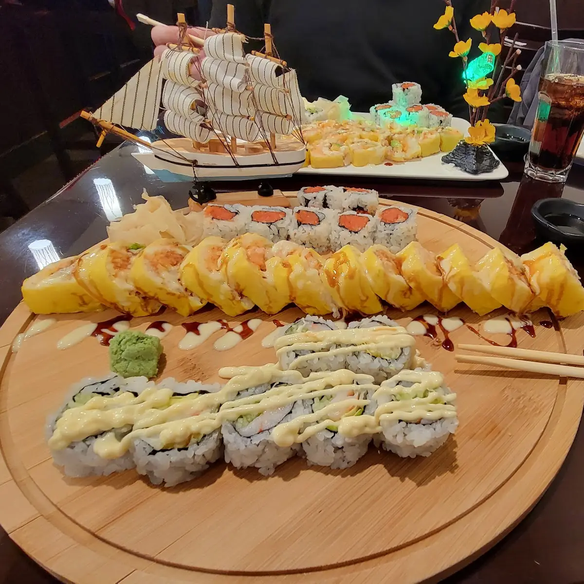 Golden Dragon Roll Crunchy Roll Spicy Tuna Roll