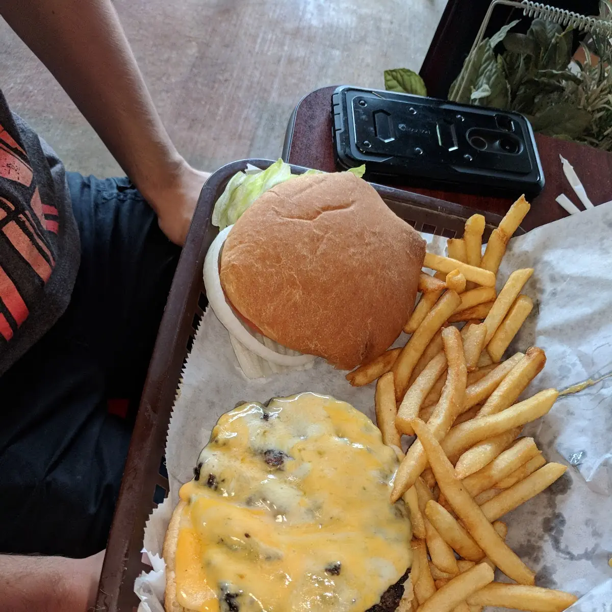 Cheddar Cheese Burger