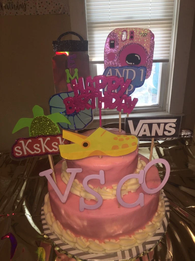 Vsco Girl Birthday Cake