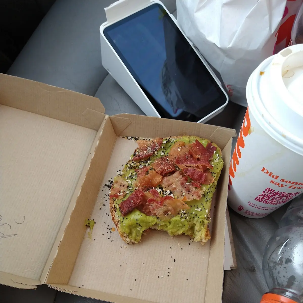Avocado Toast with Bacon