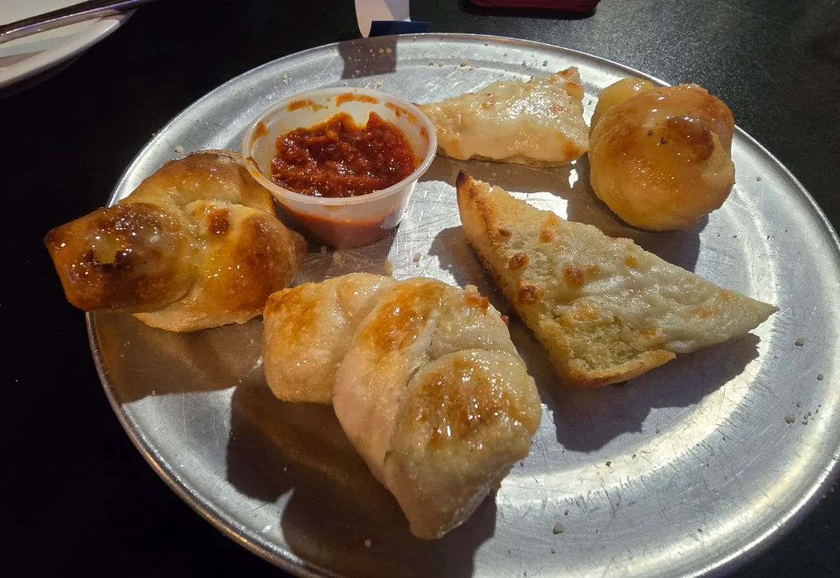 Garlic Curse Bread and Garlic Knots
