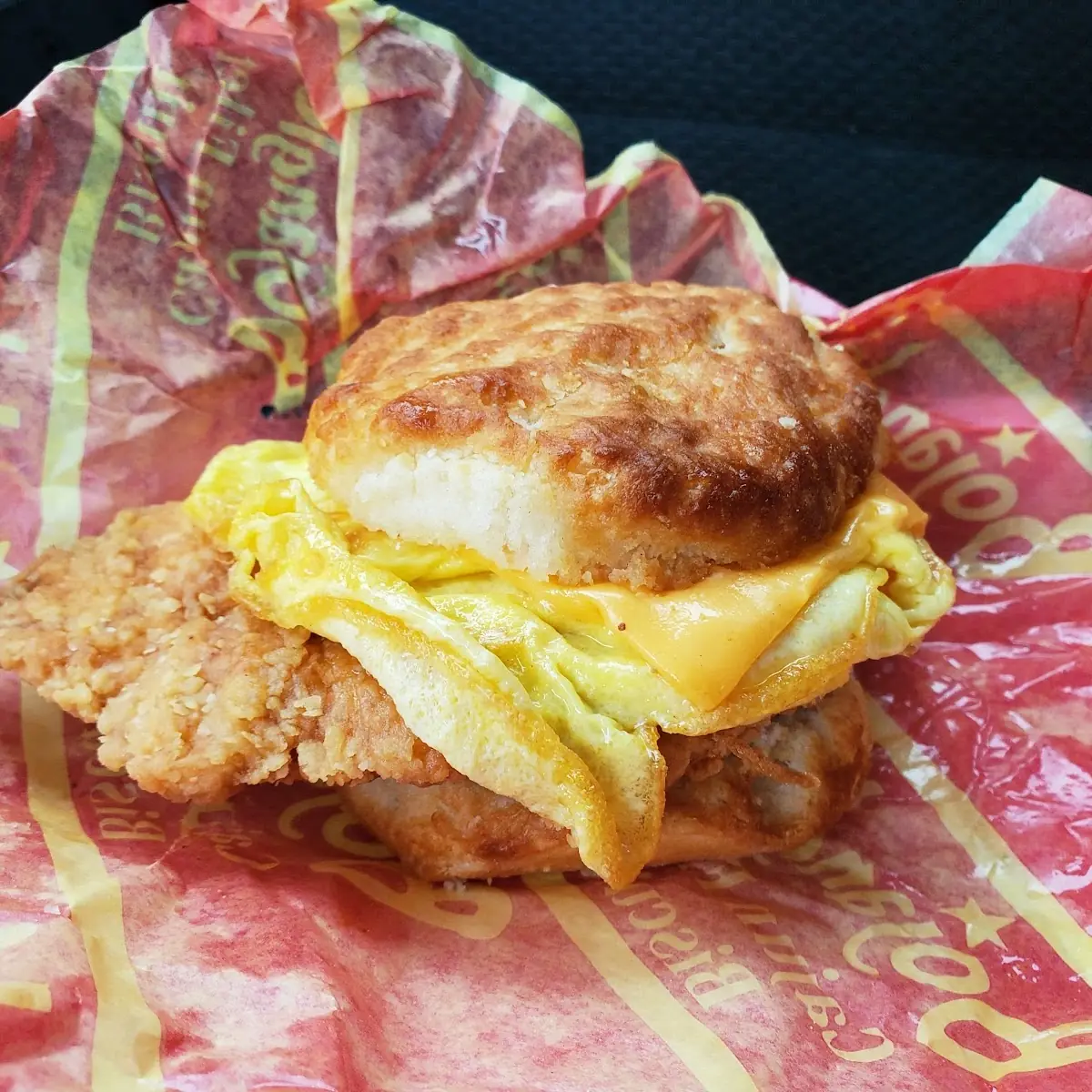Cajun Filet Egg & Cheese