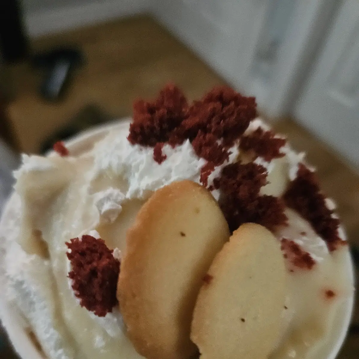 Red Velvet Cake Banana Pudding