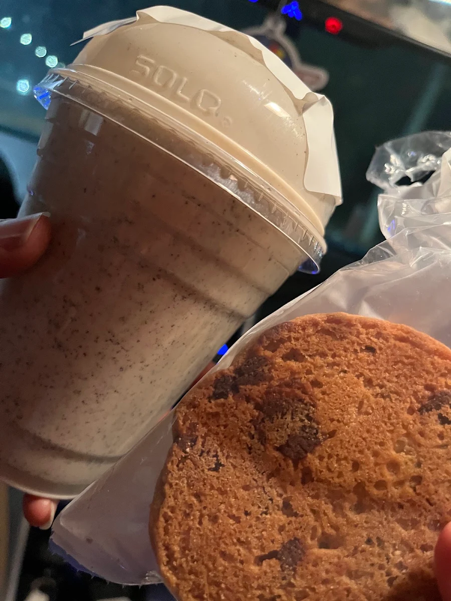 Oreo Malt and Chocolate Chip Cookies