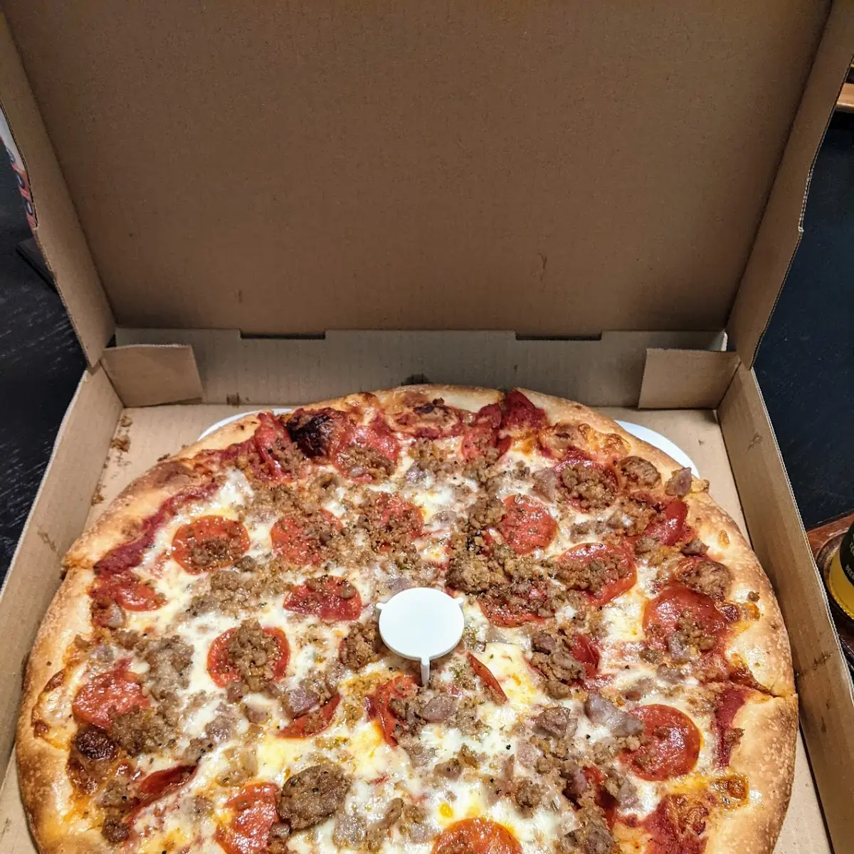 Large Pepperoni and Italian Sausage
