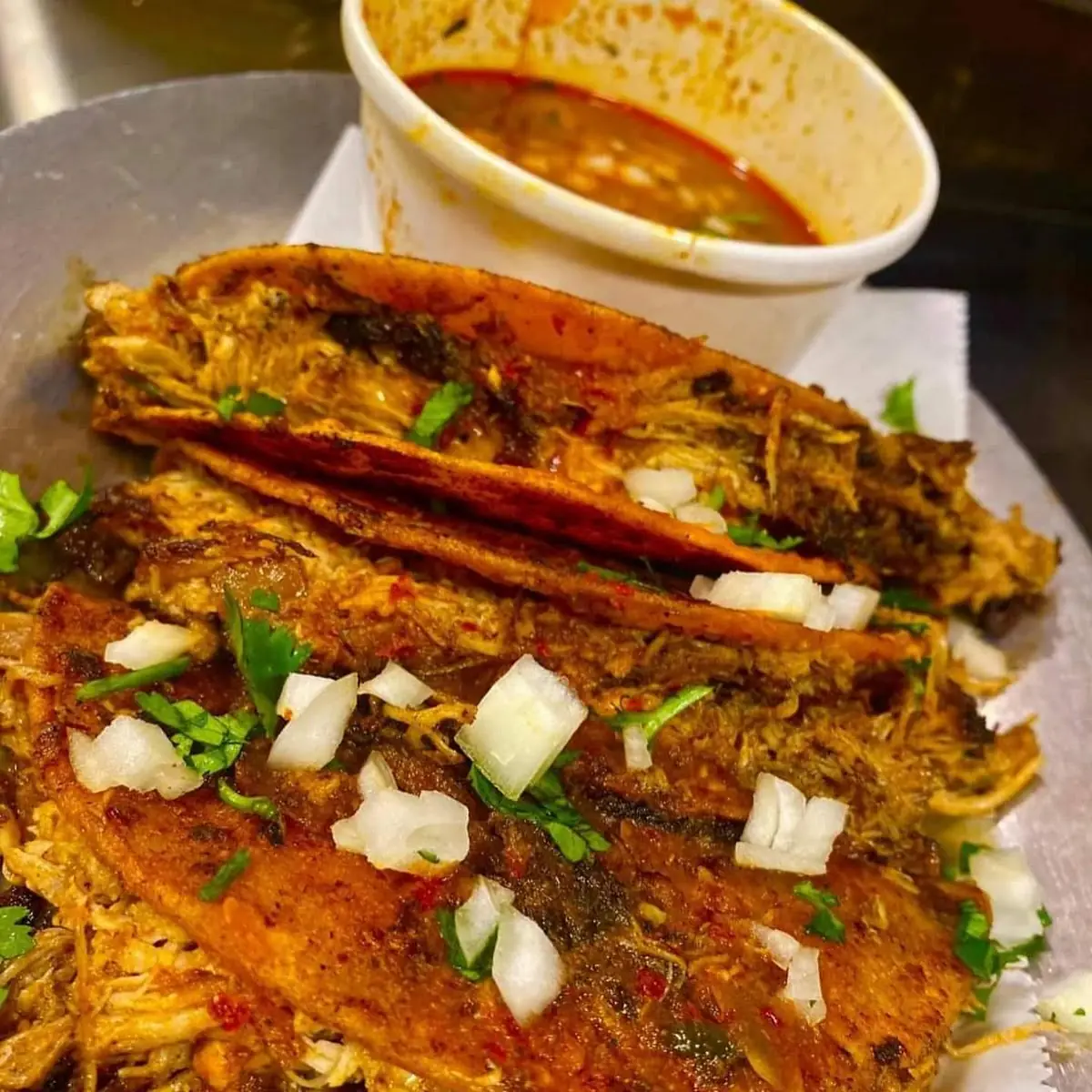 Chicken Birria Tacos