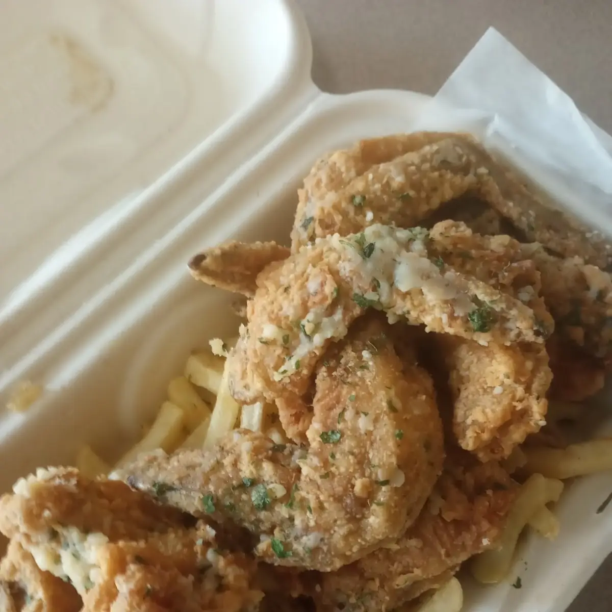Garlic Parmesan Wings