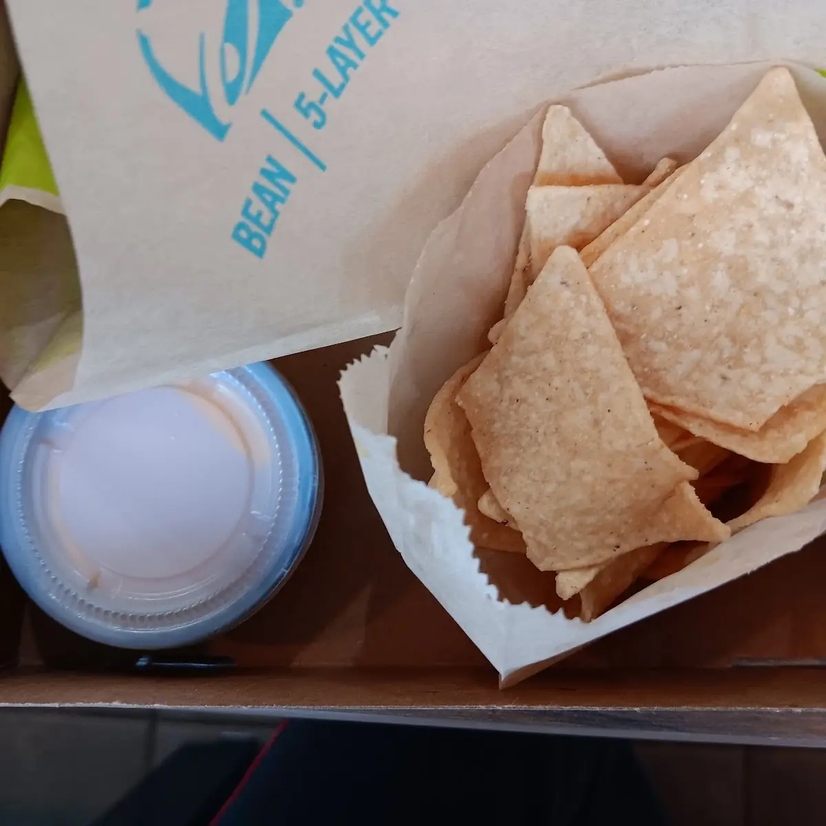Tortilla Chips Cheese Dip