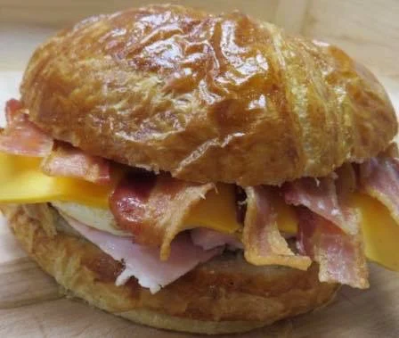 Monster Croissant Sandwich