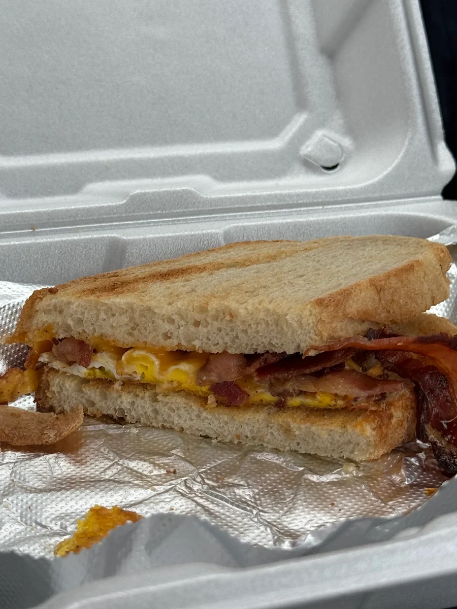 Bacon Egg and Cheddar Cheese
