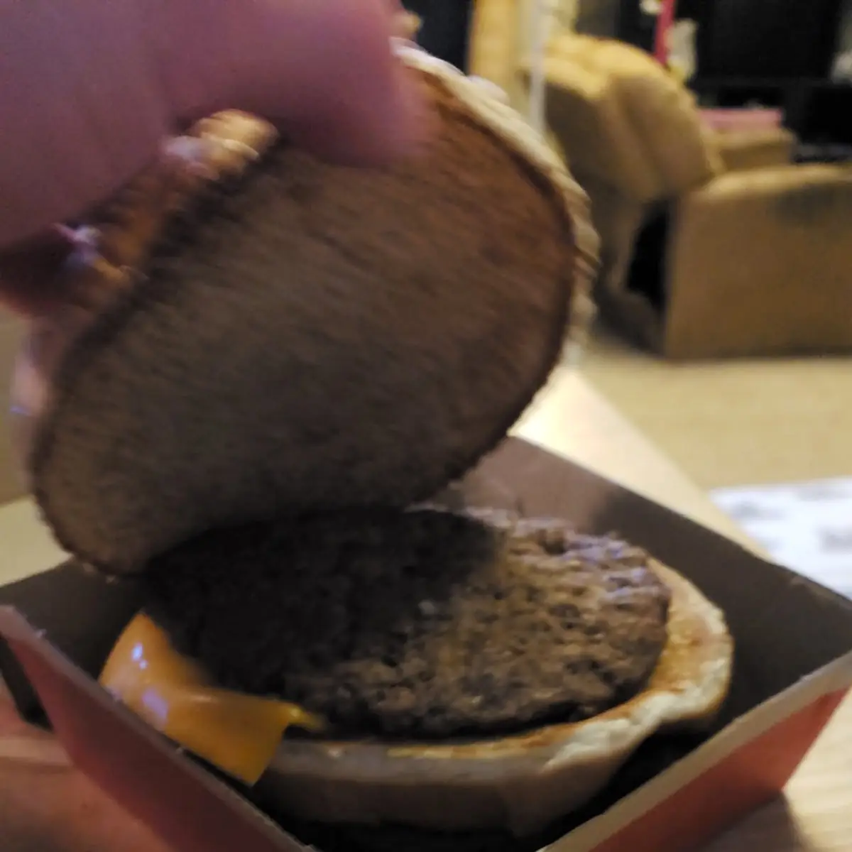 Double Cheeseburger Add Mac Sauce and Extra Pickles