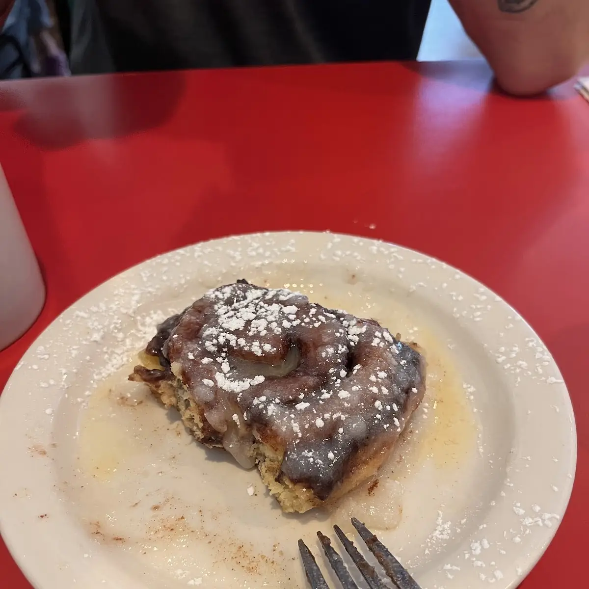 Glazed Cinnamon Roll