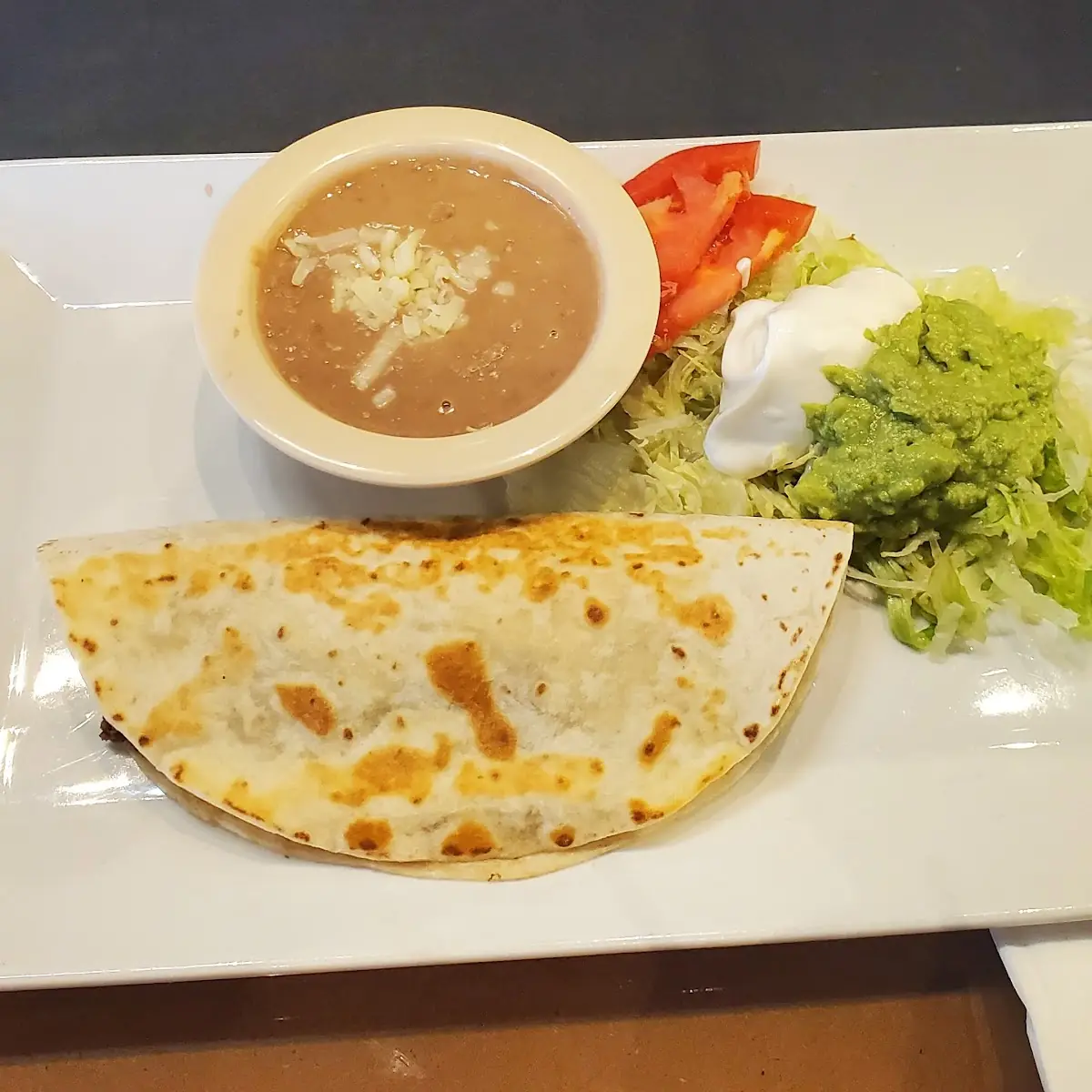 Beef and Chicken Quesadilla
