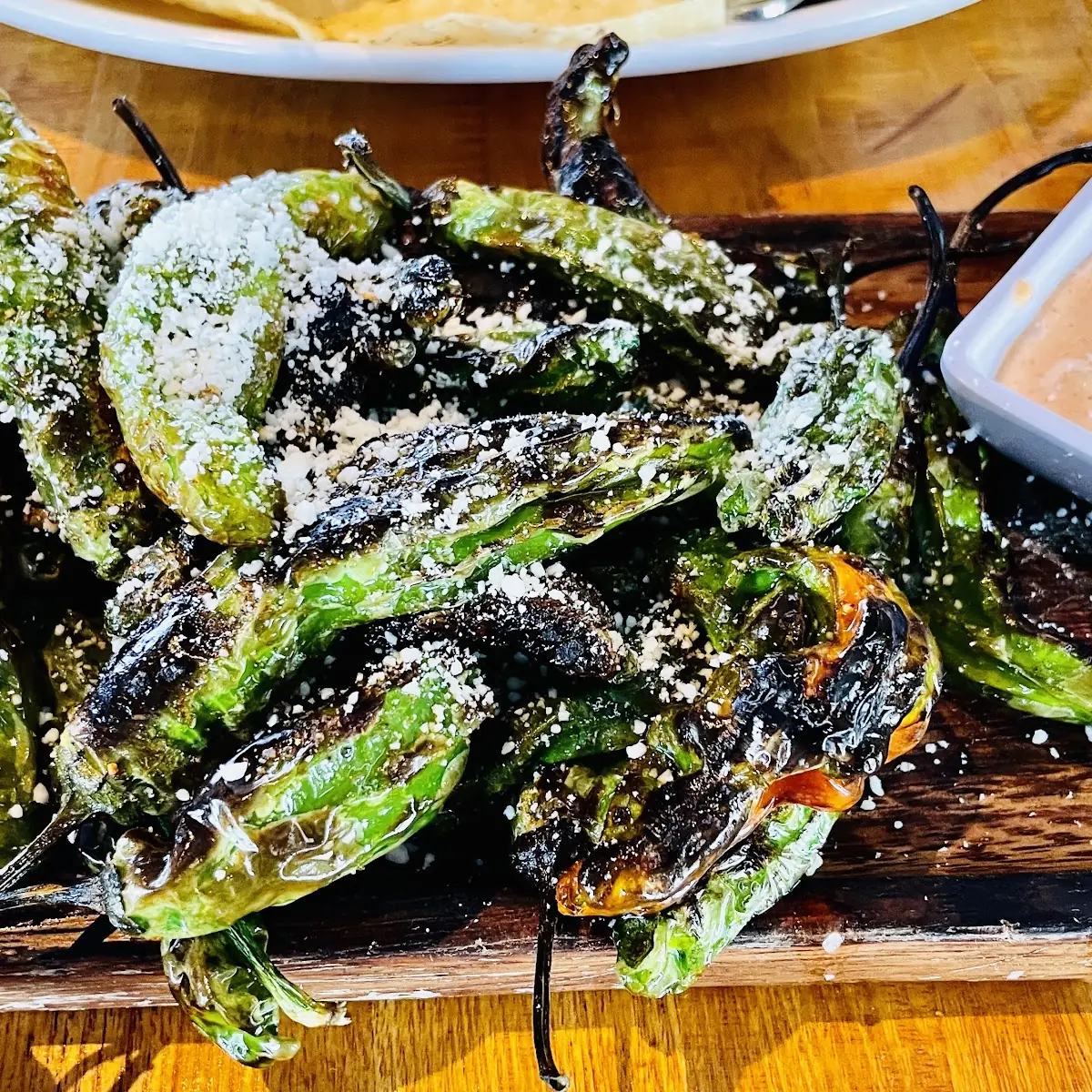 Blistered Shishito Peppers