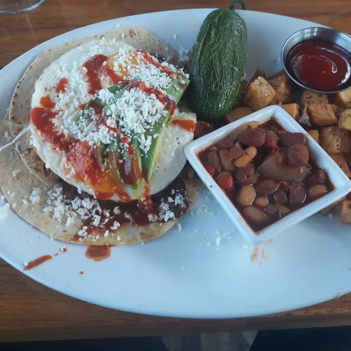 Mesa's Beef Brisket Hash & Poached Egg