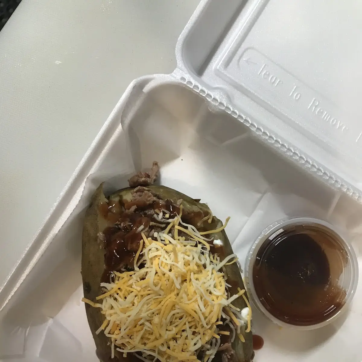 Loaded Brisket Baked Potato