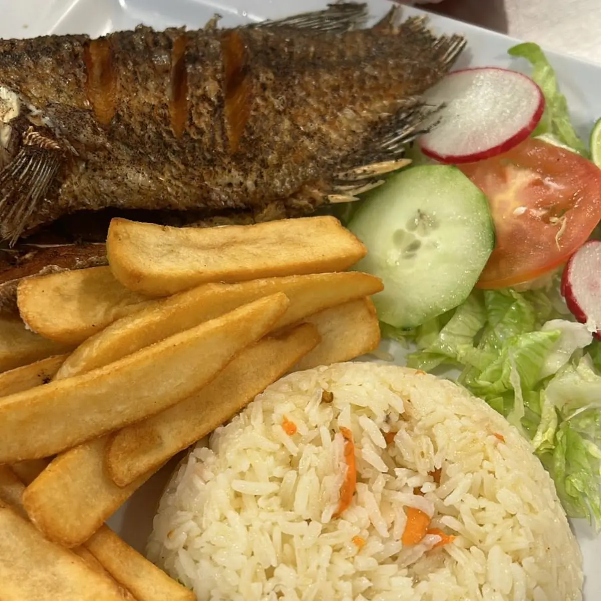 Mojarra Frita Fried Tilapia