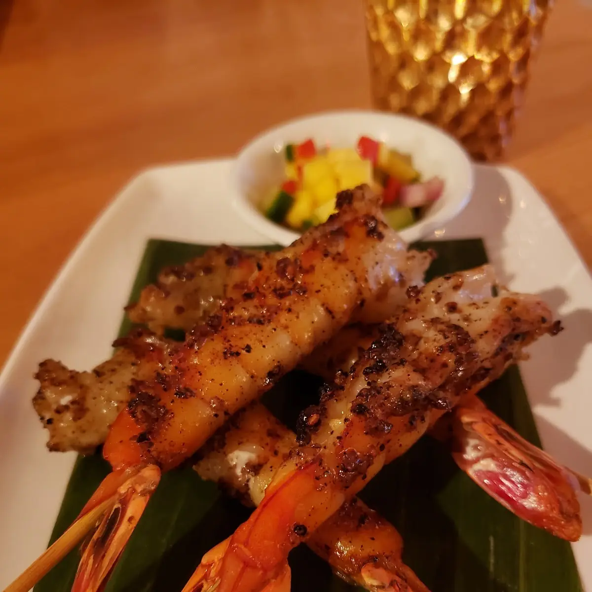 Sarawak Black Pepper Prawns, Soos