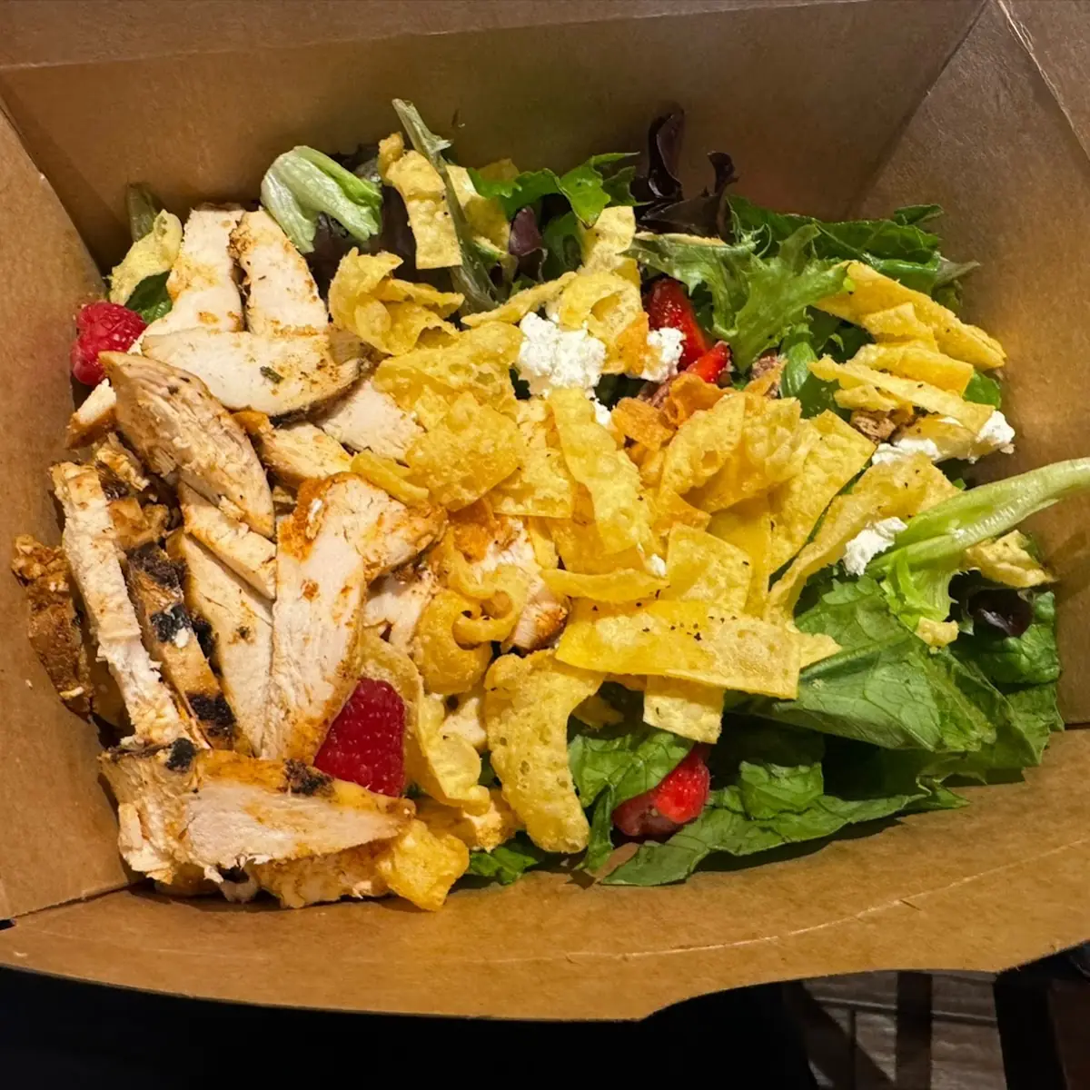 Goat Cheese Mixed Berry Salad