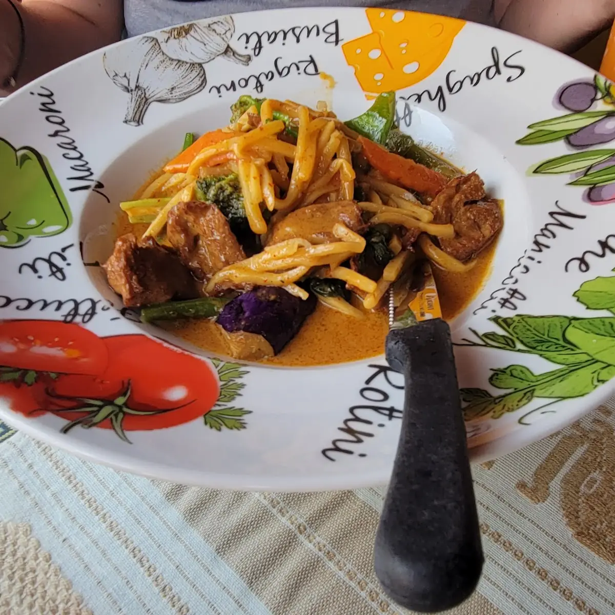 Vegan Duck w Red Curry
