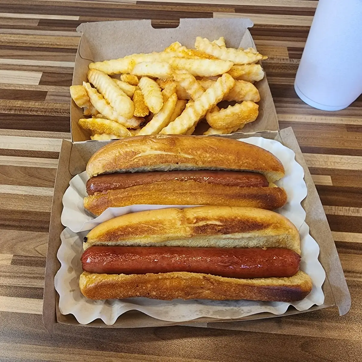 Two Hot Dog Combo