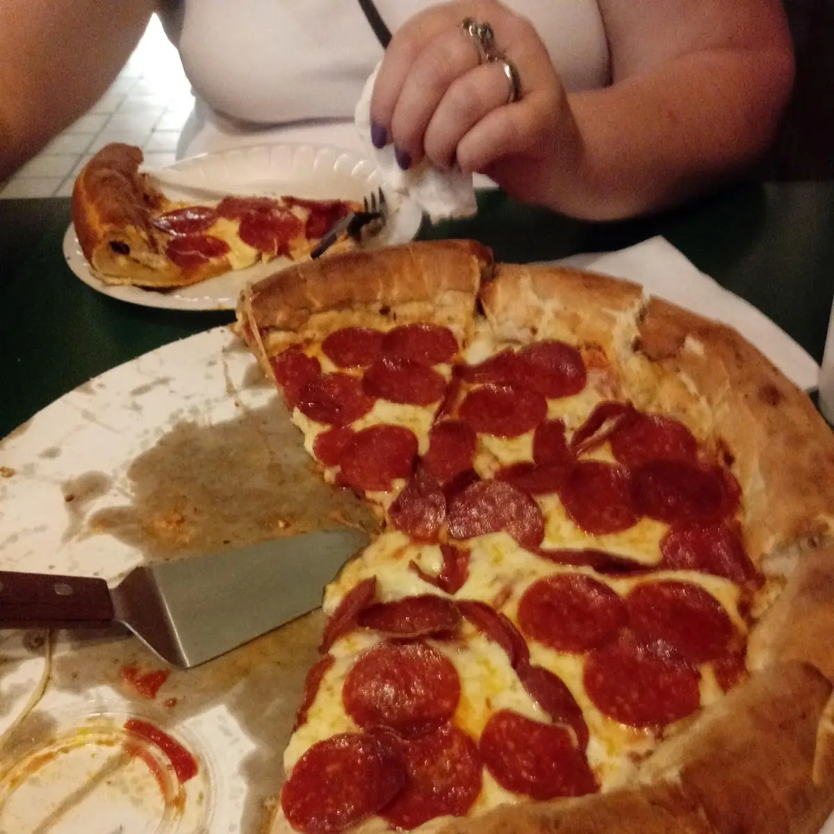 Stuffed Crust Pep and Cheese