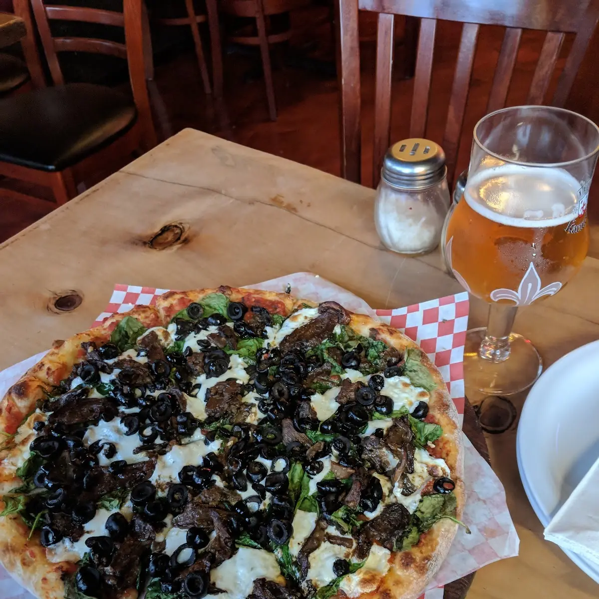 Mushroom Pizza