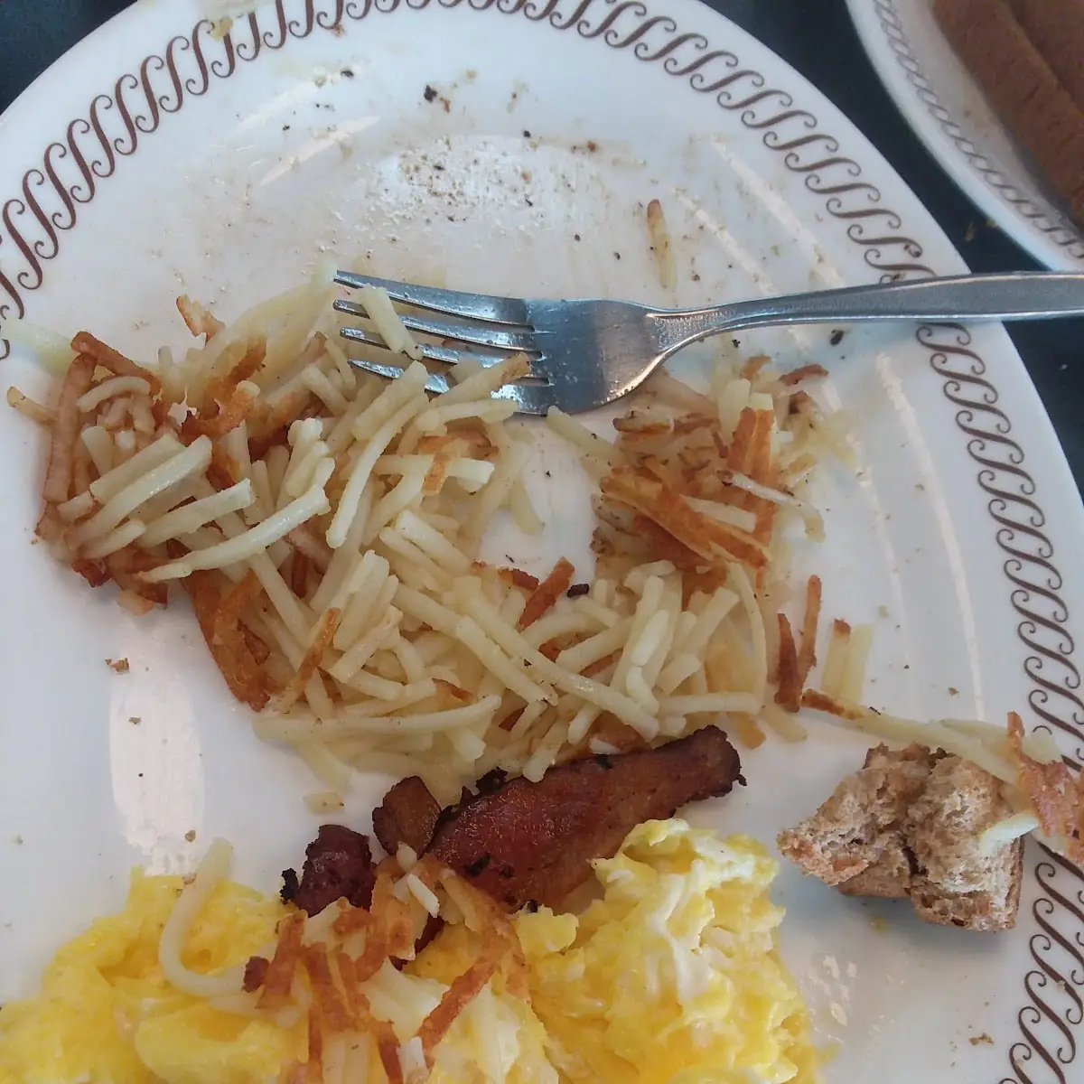 Fries with Cheese Omelette