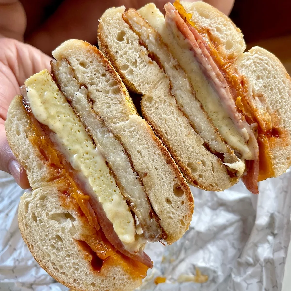 Egg and Cheese Sandwich
