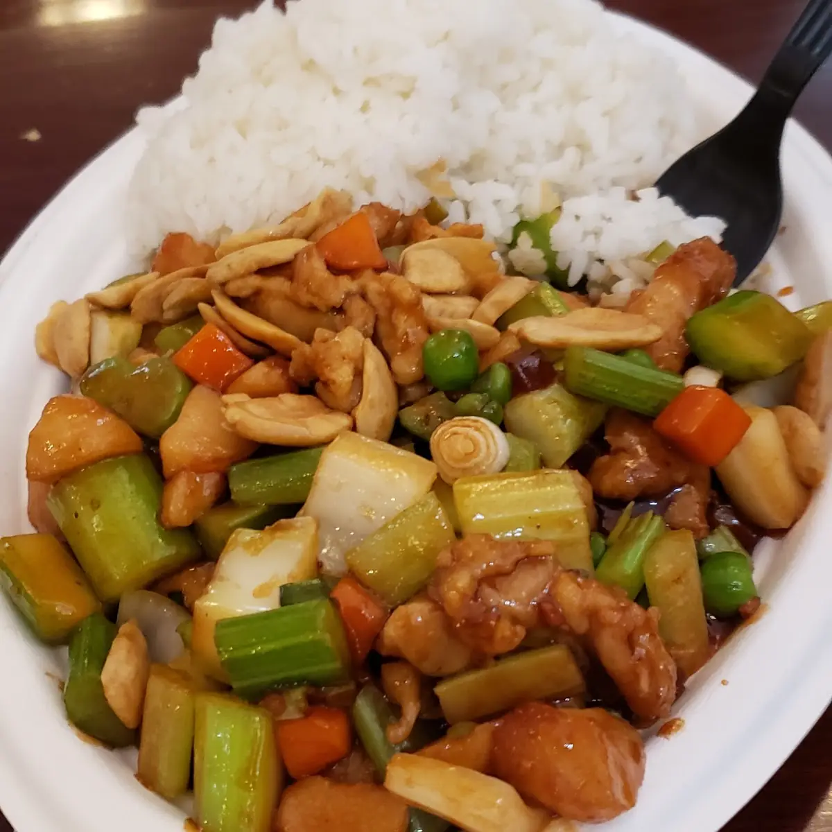 Triple Delight in Hot Garlic Sauce