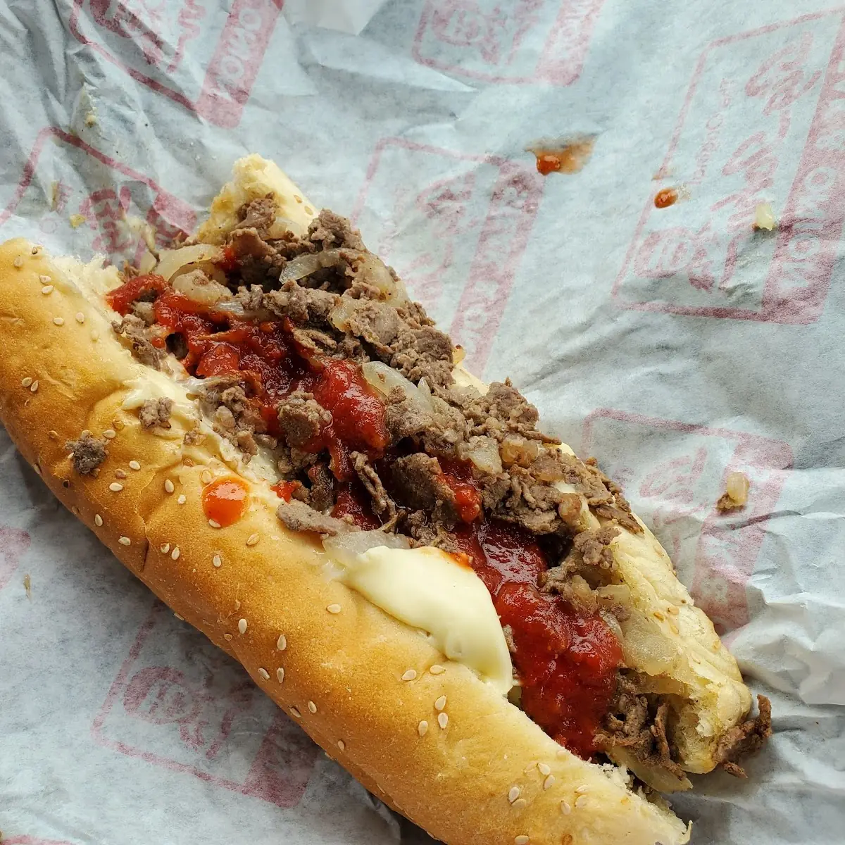 Philly Cheese Steak Sandwich