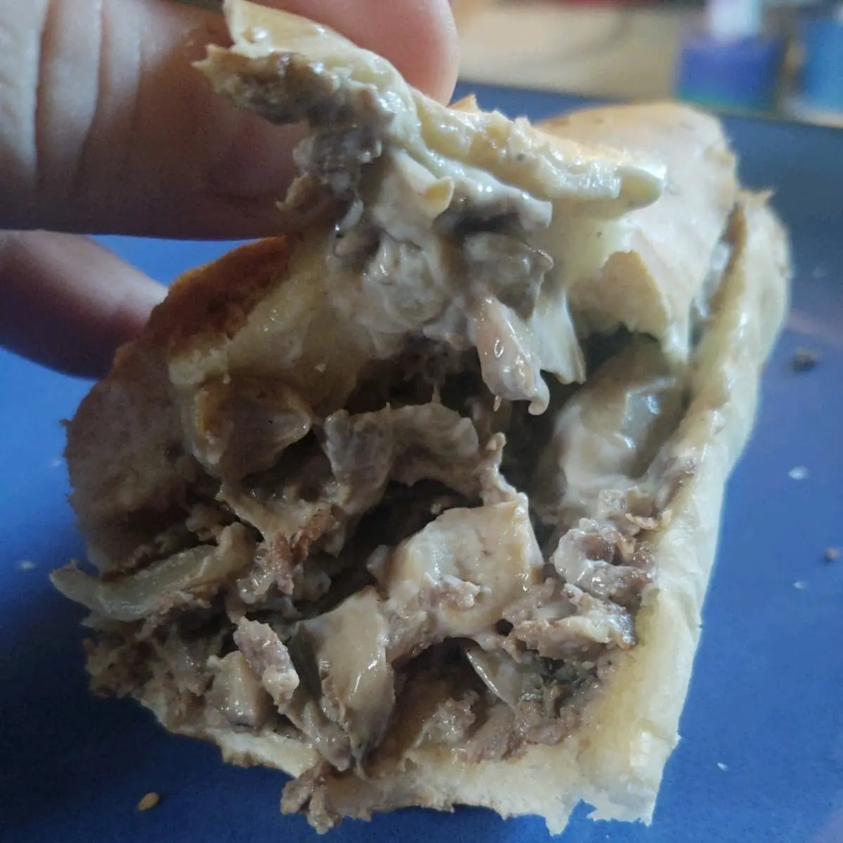 Steak Mushroom and Cheese