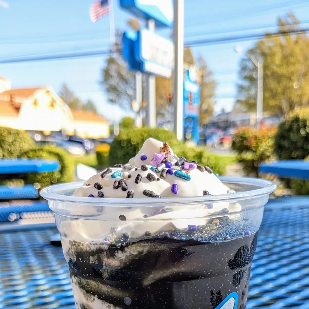 Blackout Slush Float