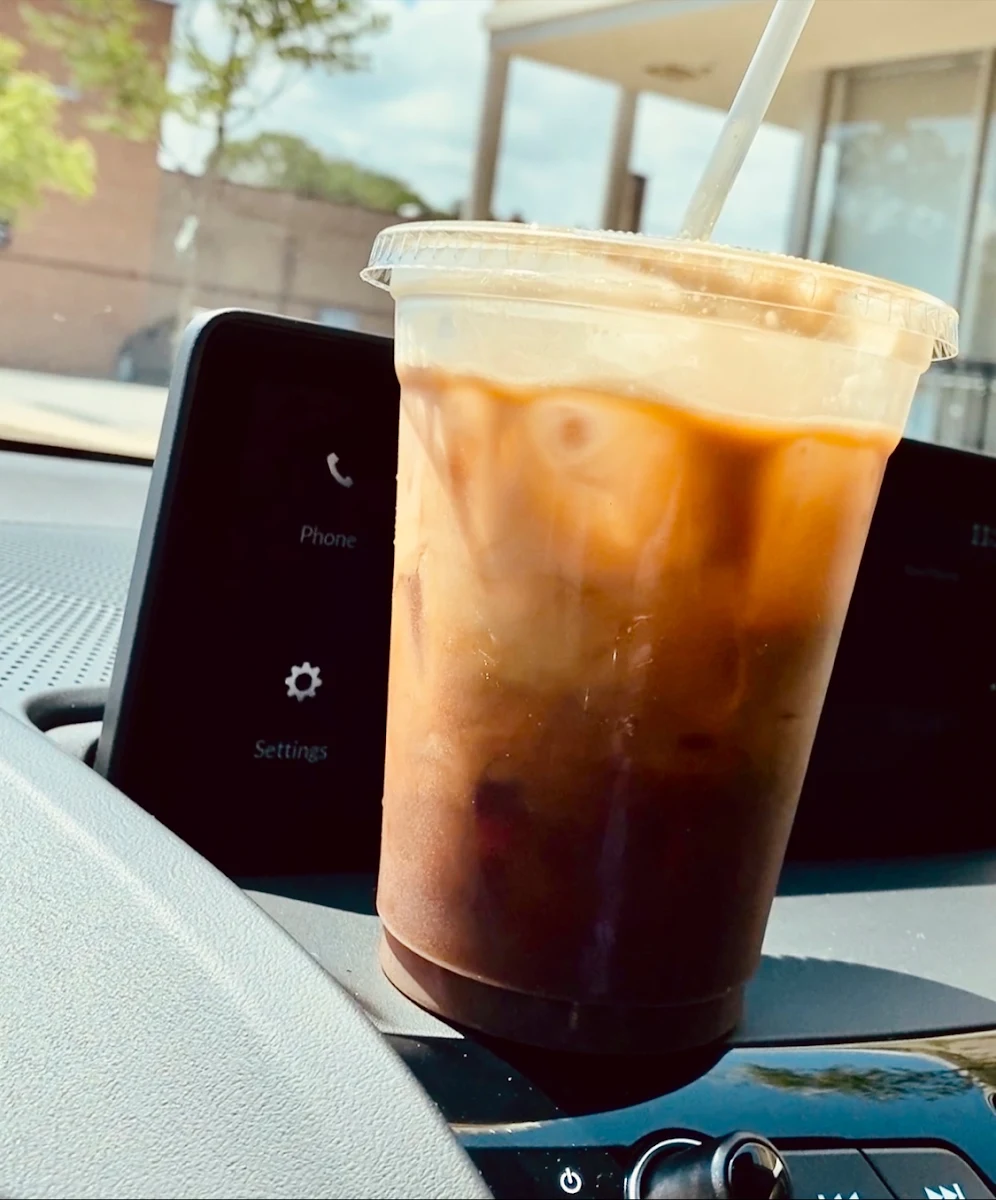 Iced Americano with Almond Milk