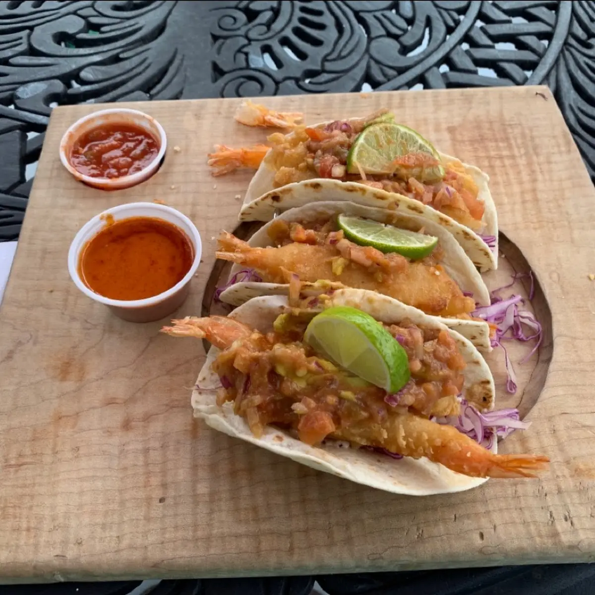Tempura Shrimp Tacos