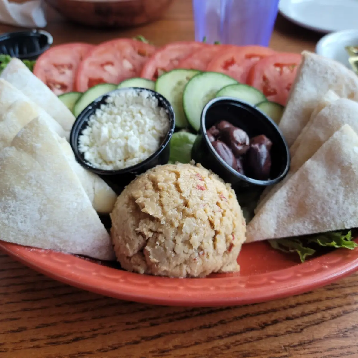 Hummus Plate