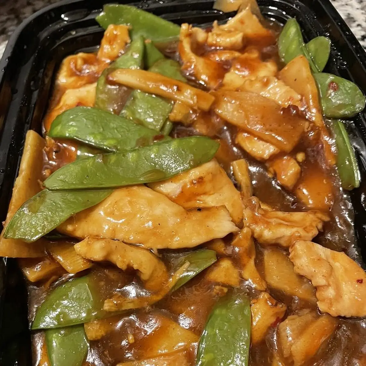 Chicken with Snow Peas