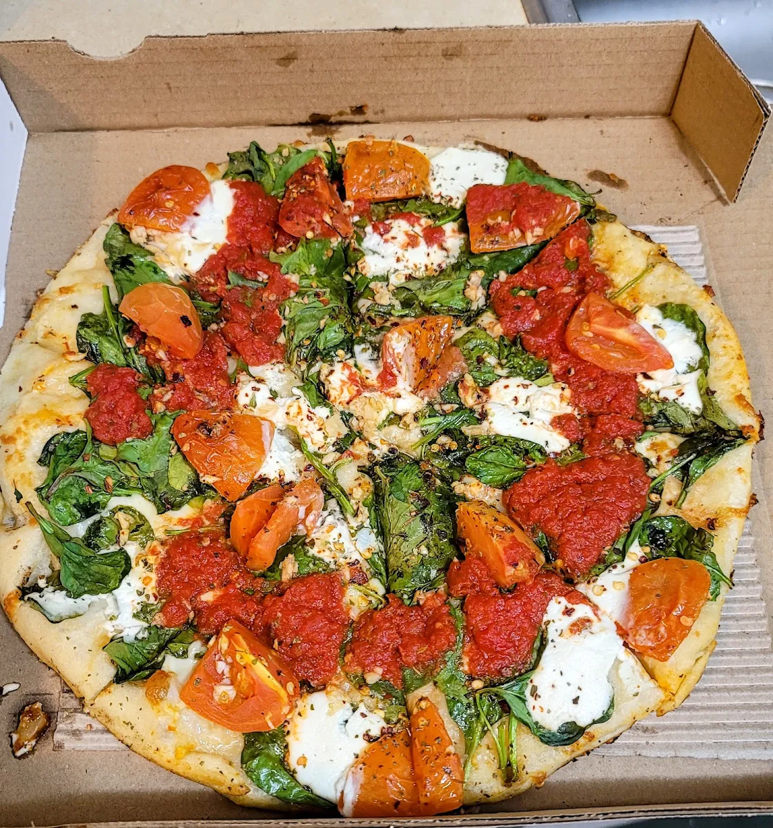 Spinotta Vegetarian Pizza, Pizzaiolo