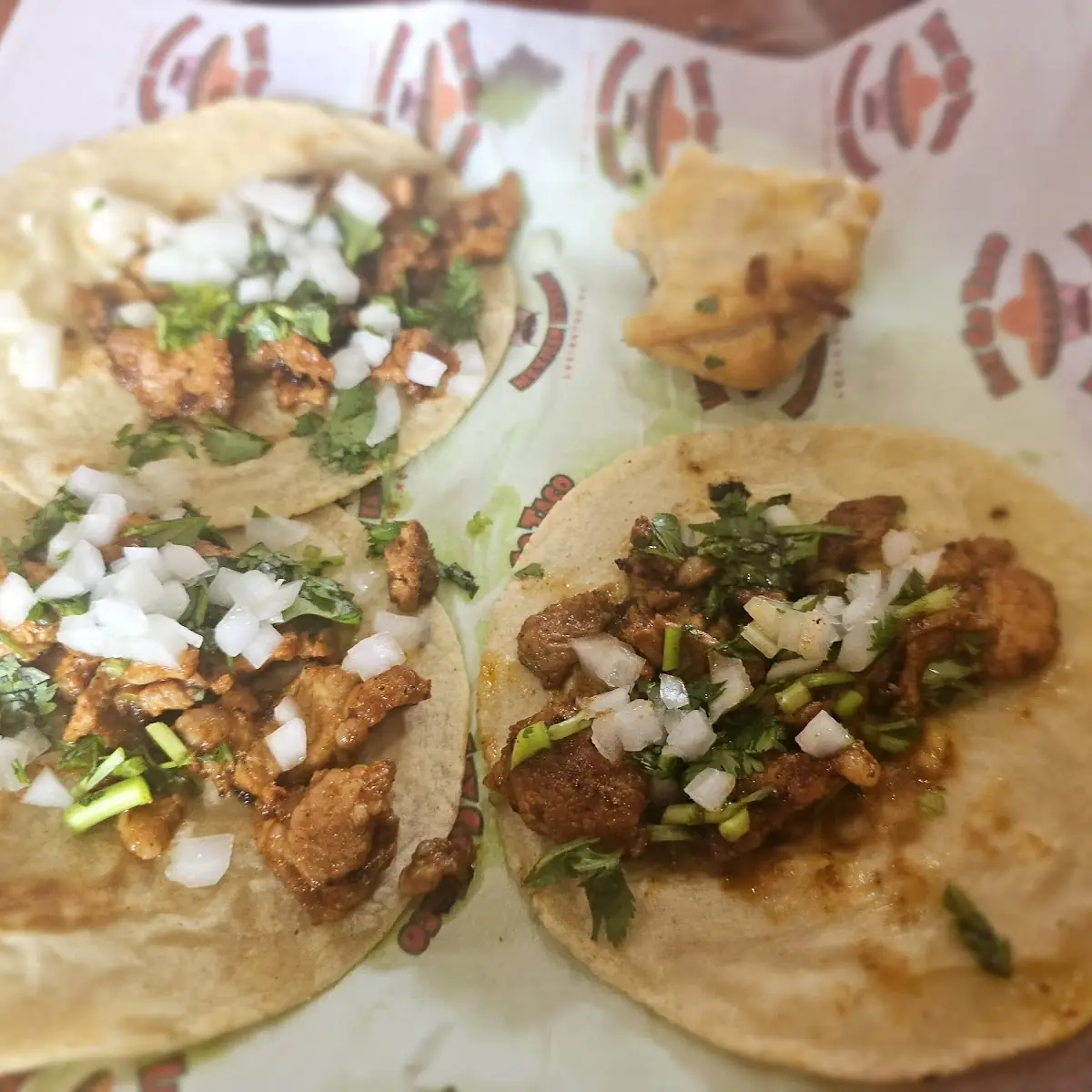 Street Tacos with Lime Wedges
