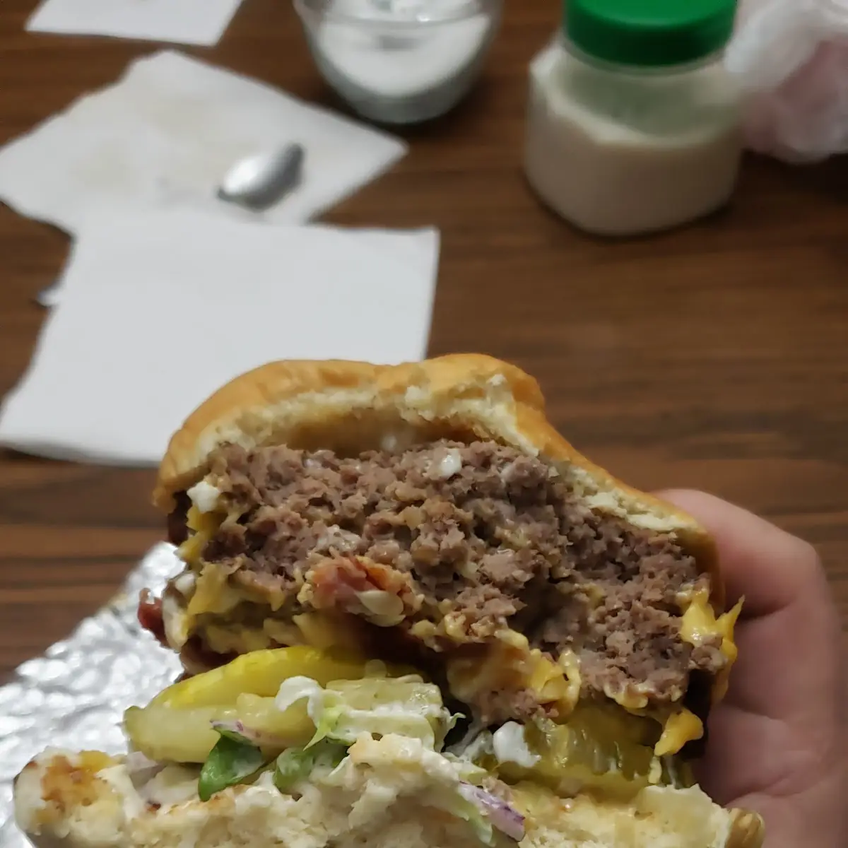 Double Bacon Cheeseburger