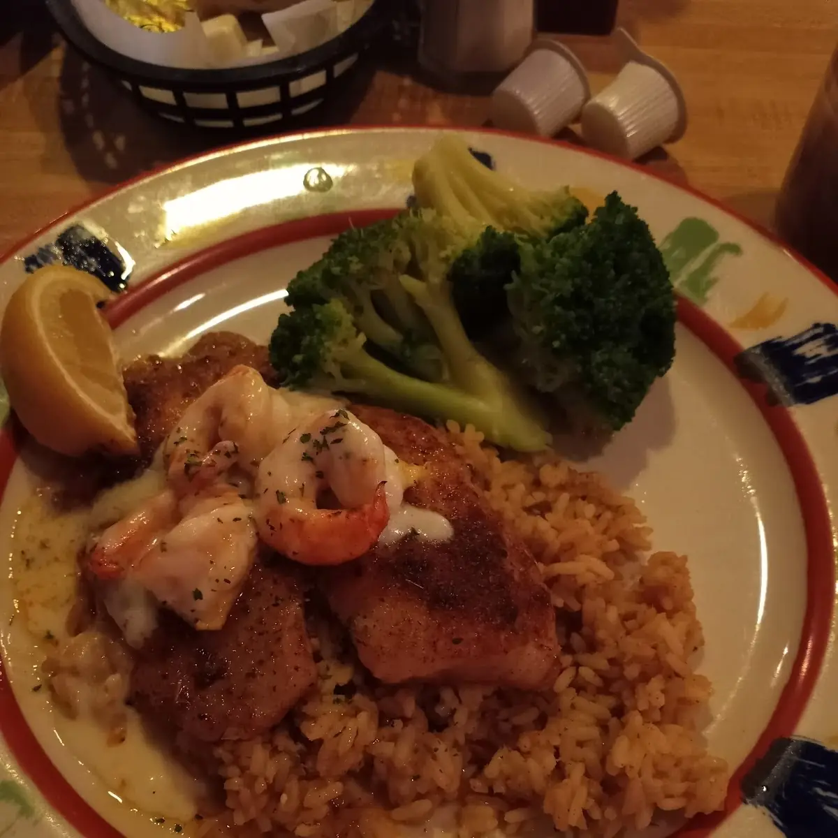 Bourbon Street Tilapia Dinner