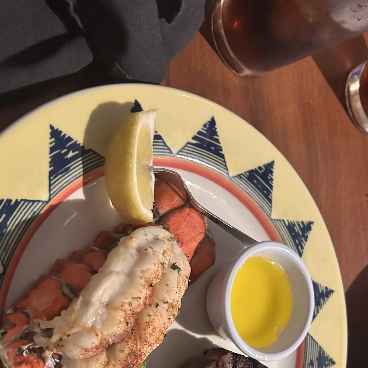 Filet Mignon and Lobster Tail