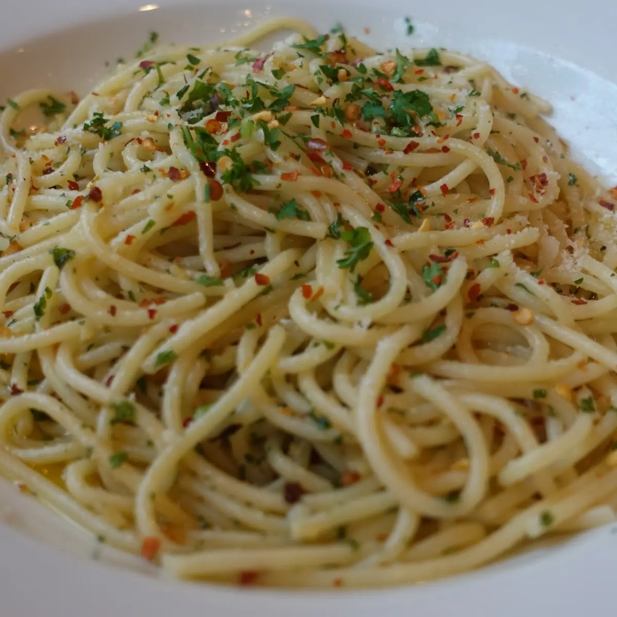 Spaghetti Aglio Olio E Peperoncino