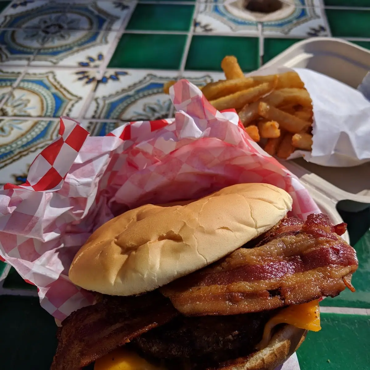 Wild West Bacon Cheeseburger