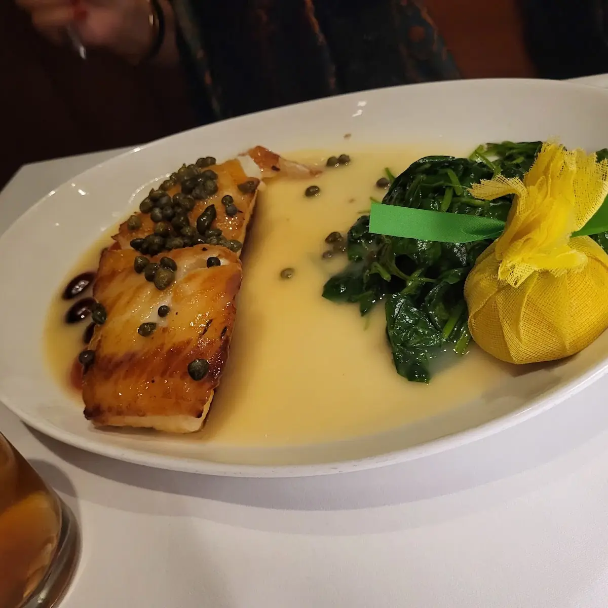Sea Bass Picatta