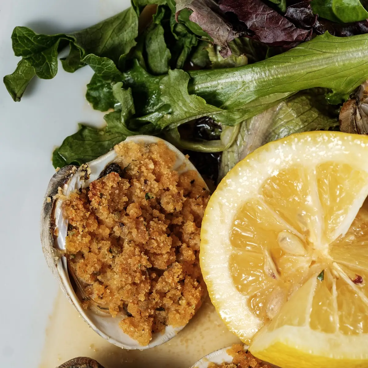 Baked Clams Oreganato