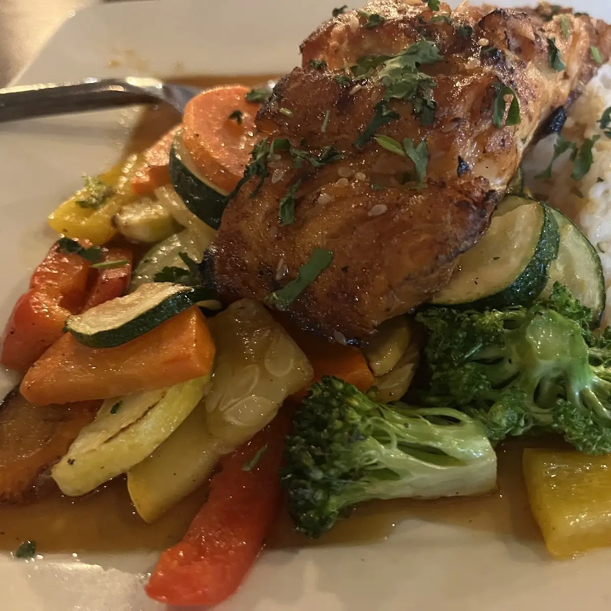 Orange Glazed Salmon