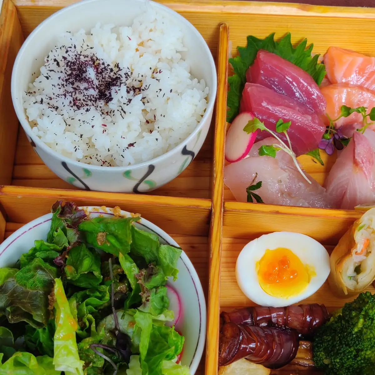 Sashimi Bento Box