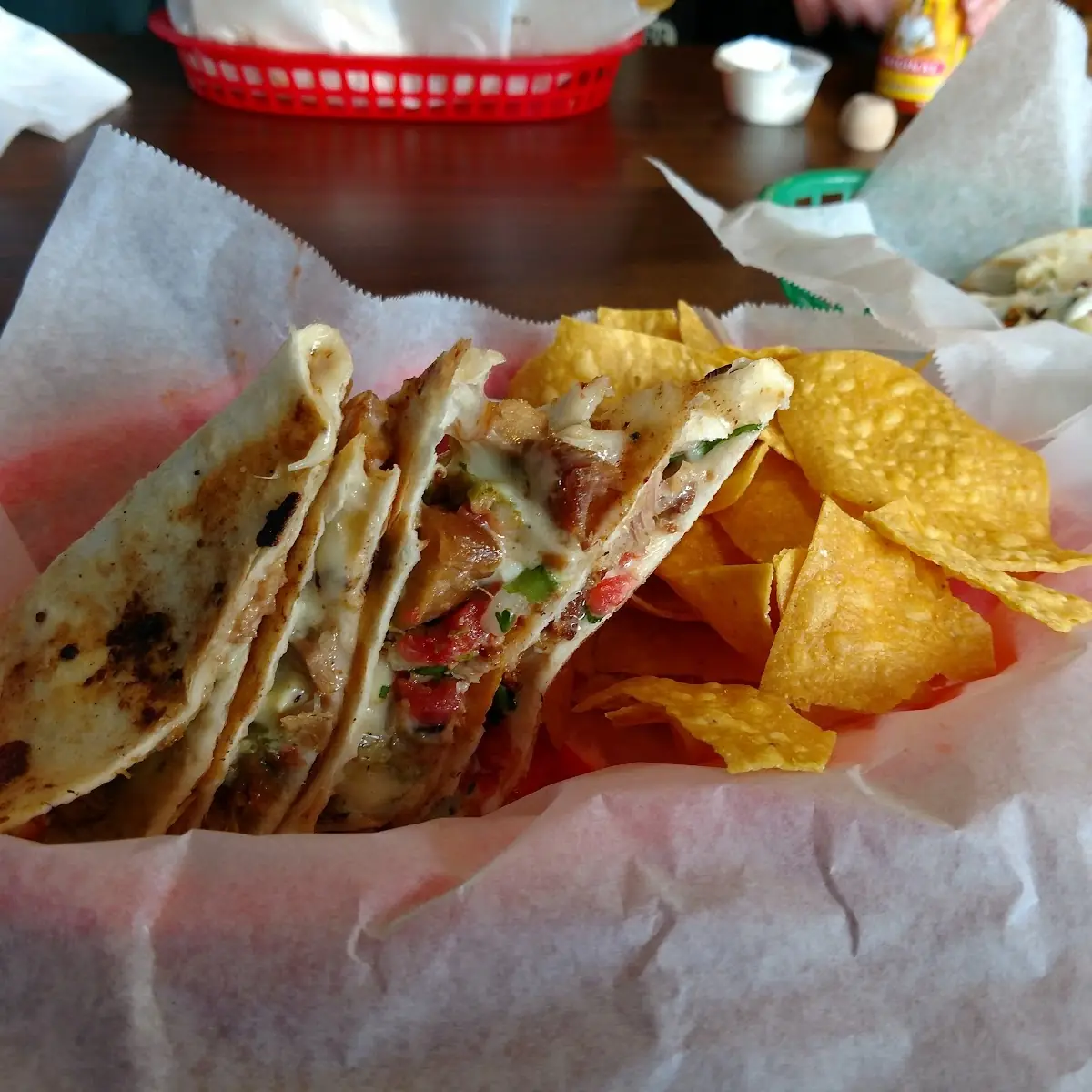 Pork Salsa Verde Quesadilla